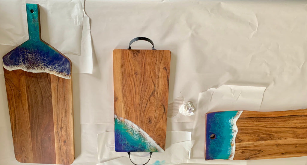 Gift card - Resin board